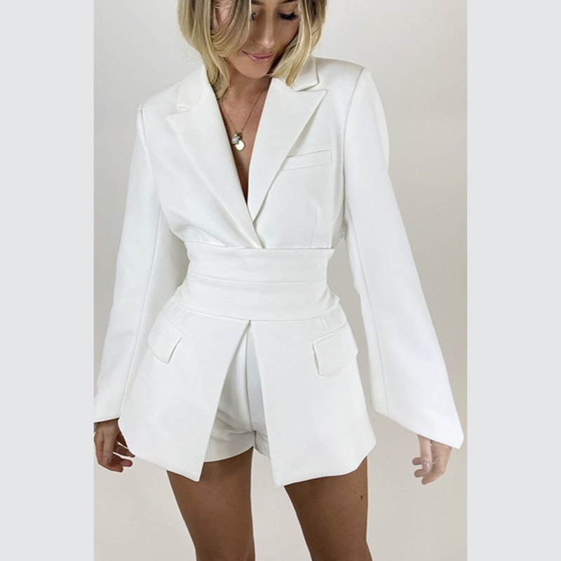 Monique | Belted Blazer