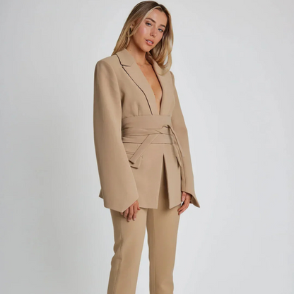 Monique | Belted Blazer