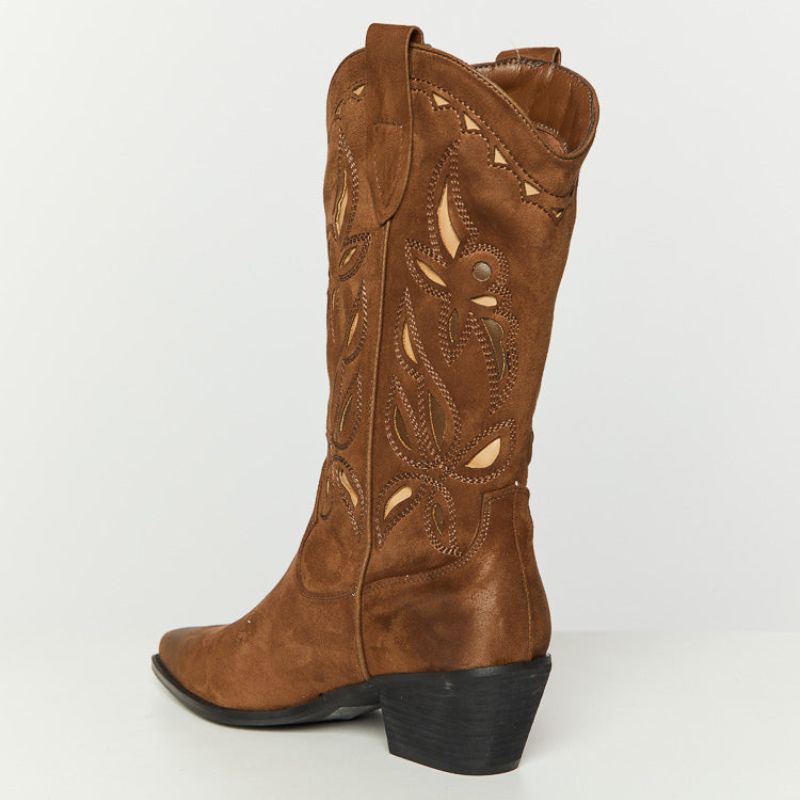 Selina | Embroidered Cowboy Boots