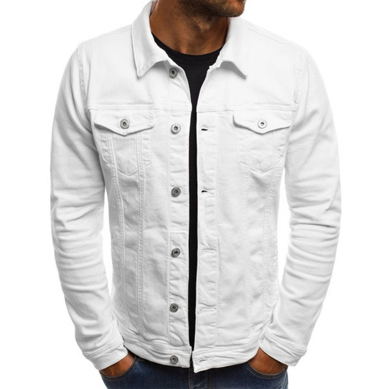 James | Men's Casual Retro Denim Jacket