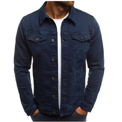 James | Men's Casual Retro Denim Jacket