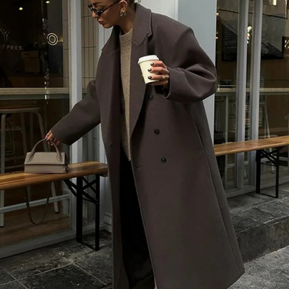 Sienna | Turn-Down Collar Coat