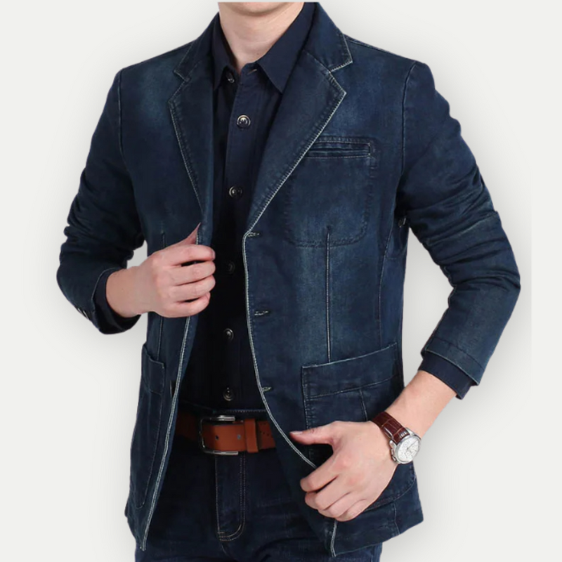 Noah | Men's Denim Blazer