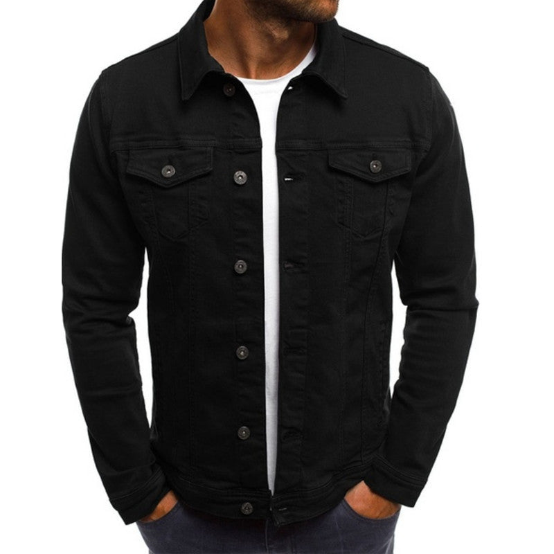 James | Men's Casual Retro Denim Jacket