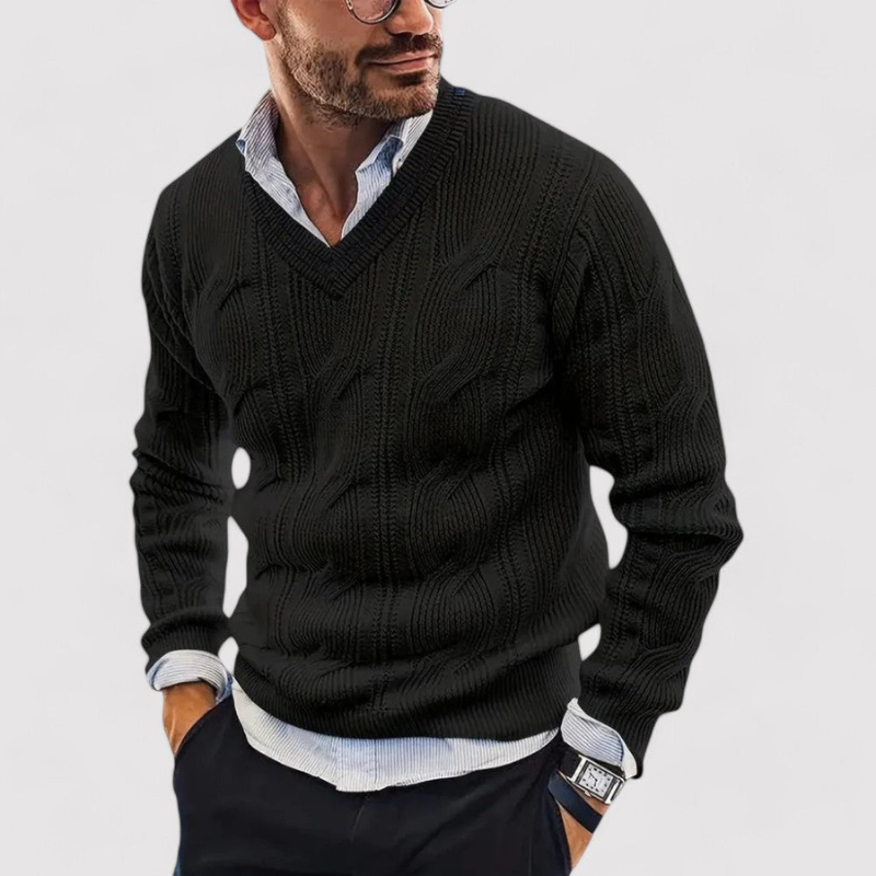 Ancene | Long Knitted Sweater