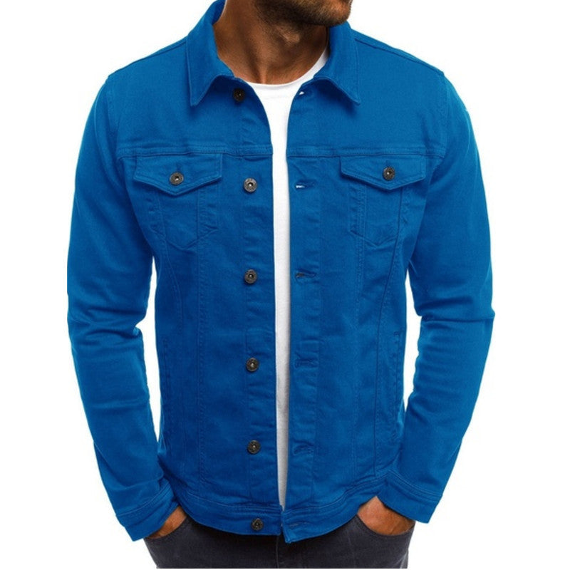 James | Men's Casual Retro Denim Jacket