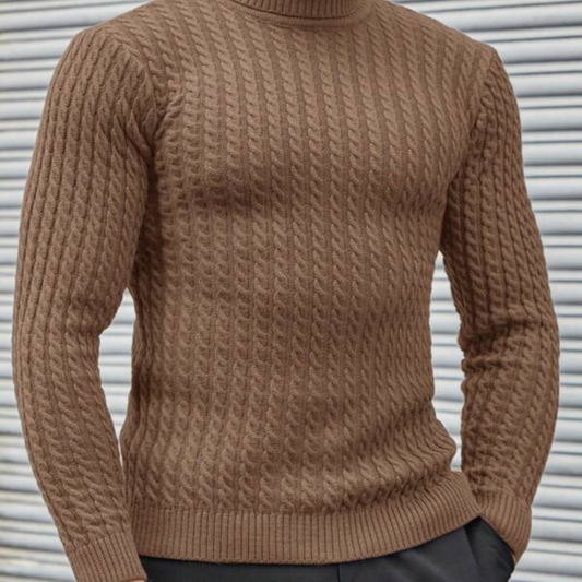 Jack | Men's Patterned Turtleneck Sweater