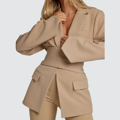 Monique | Belted Blazer