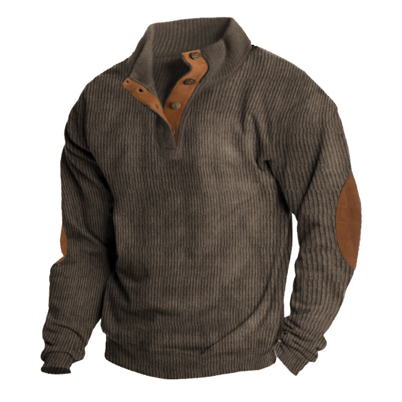 Edin | Men's Sweater With Buttons