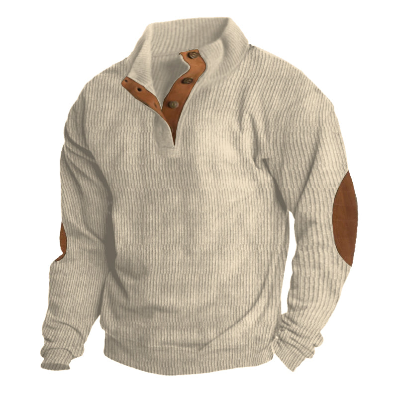 Edin | Men's Sweater With Buttons