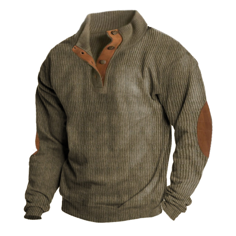 Edin | Men's Sweater With Buttons