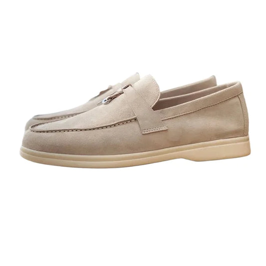 Monique - Suede Lady Loafers