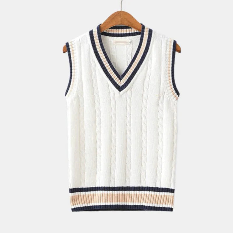 Alaric | Men's Sleek Sleeveless Sweater