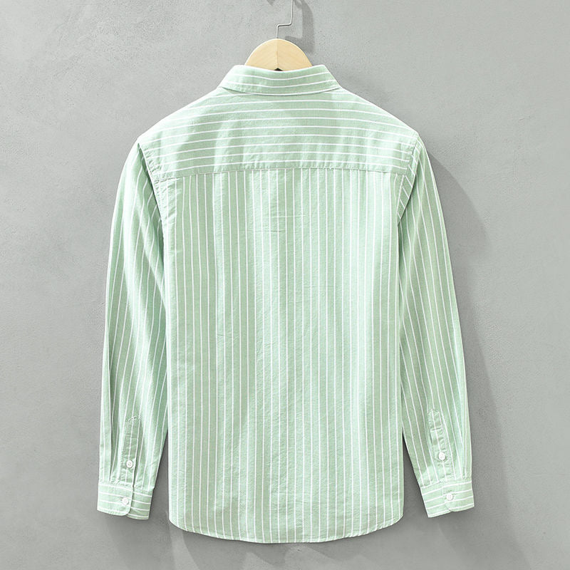 Maredia | Striped Oxford Shirt for Men