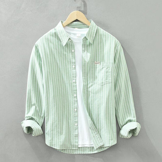 Maredia | Striped Oxford Shirt for Men