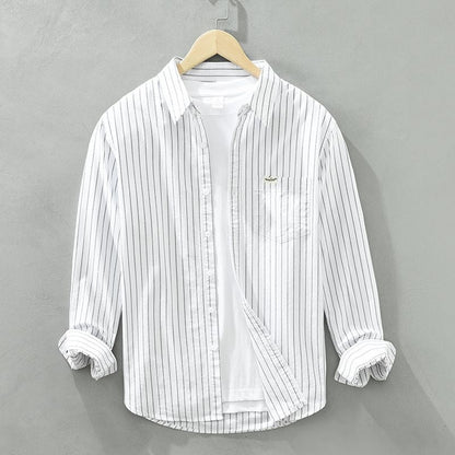 Maredia | Striped Oxford Shirt for Men