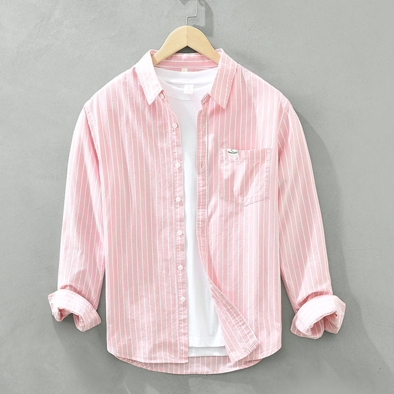 Maredia | Striped Oxford Shirt for Men