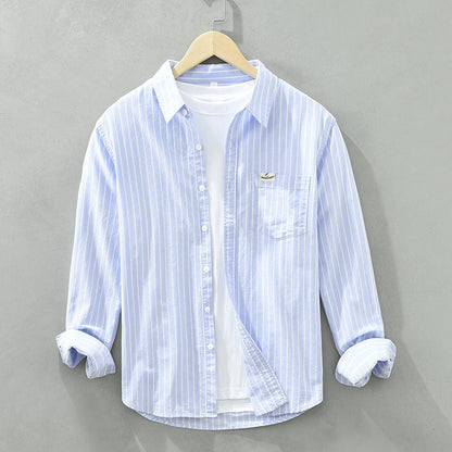 Maredia | Striped Oxford Shirt for Men