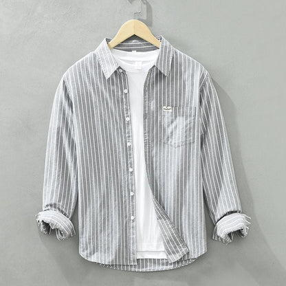 Maredia | Striped Oxford Shirt for Men