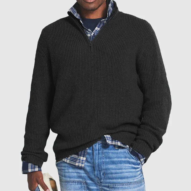 Laver | Men’s Zippered Casual Sweater