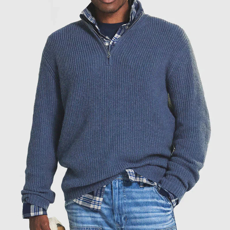 Laver | Men’s Zippered Casual Sweater