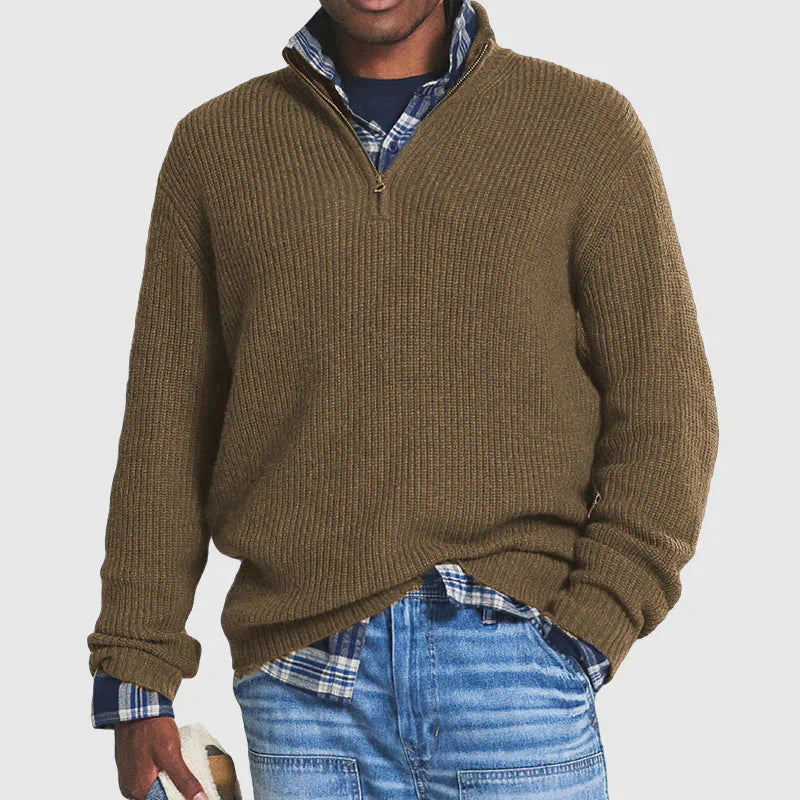 Laver | Men’s Zippered Casual Sweater