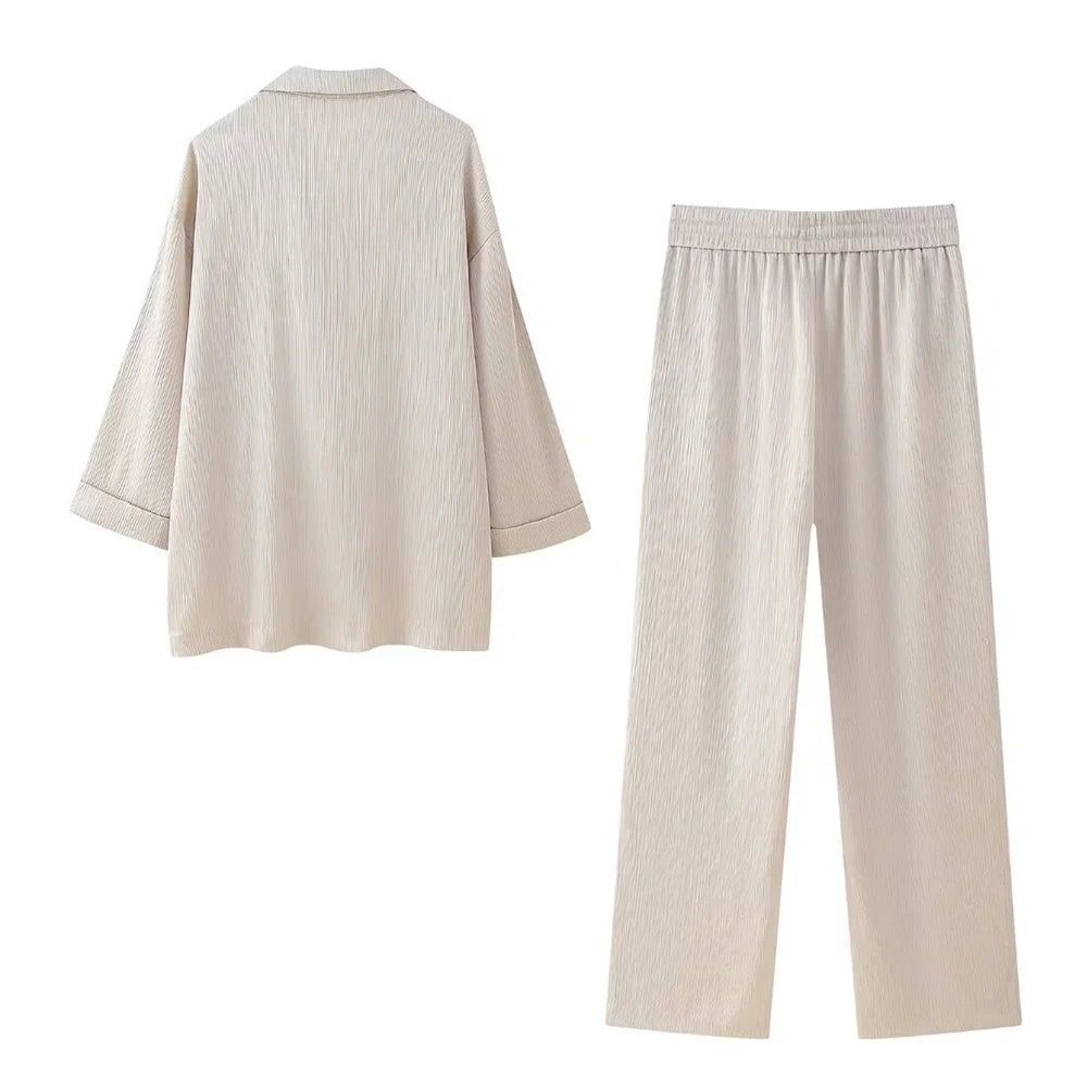 Emma | Spring and Summer Jacket Pants Set