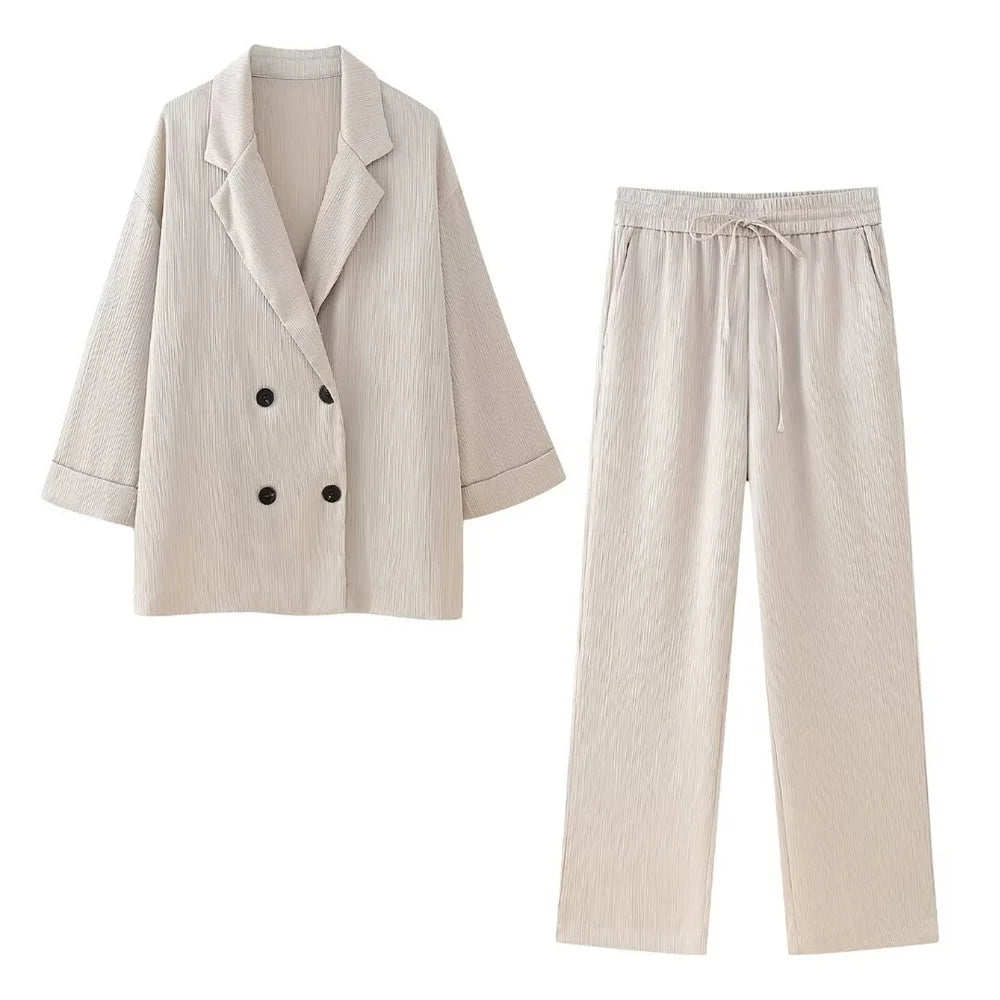 Emma | Spring and Summer Jacket Pants Set