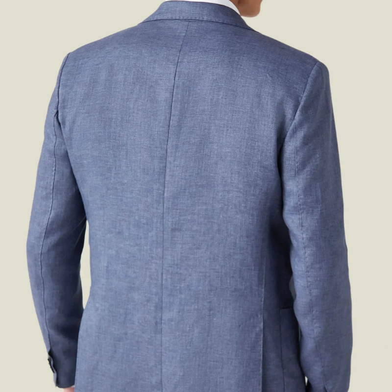 Lucas | Men's Light Blue Blazer - Stylish & Refined